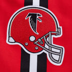 NFL ATLANTA FALCONS PRO GAME DAY RETRO JACKET (RED/BLACK/WHITE)