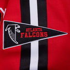 NFL ATLANTA FALCONS PRO GAME DAY RETRO JACKET (RED/BLACK/WHITE)