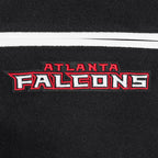 NFL ATLANTA FALCONS CLASSIC WOOL MEN'S VARSITY JACKET (BLACK/WHITE)