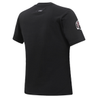 NFL ATLANTA FALCONS CLASSIC T-SHIRT AJUSTÉ EN JERSEY SIMPLE À MANCHES COURTES POUR FEMME (NOIR)