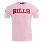 NFL BUFFALO BILLS CLASSIC CHENILLE T-SHIRT POUR HOMME (ROSE)