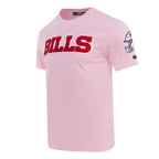 NFL BUFFALO BILLS CLASSIC CHENILLE T-SHIRT POUR HOMME (ROSE)