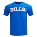 NFL BUFFALO BILLS CLASSIC CHENILLE T-SHIRT POUR HOMME (BLEU ROYAL)