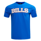 NFL BUFFALO BILLS CLASSIC CHENILLE T-SHIRT POUR HOMME (BLEU ROYAL)