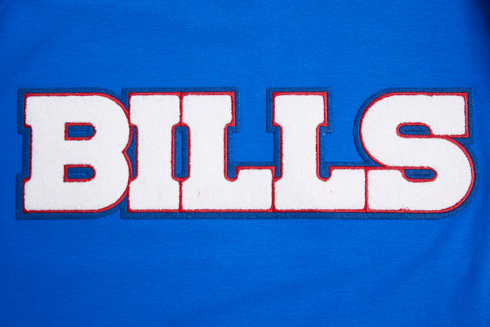 NFL BUFFALO BILLS CLASSIC CHENILLE T-SHIRT POUR HOMME (BLEU ROYAL)