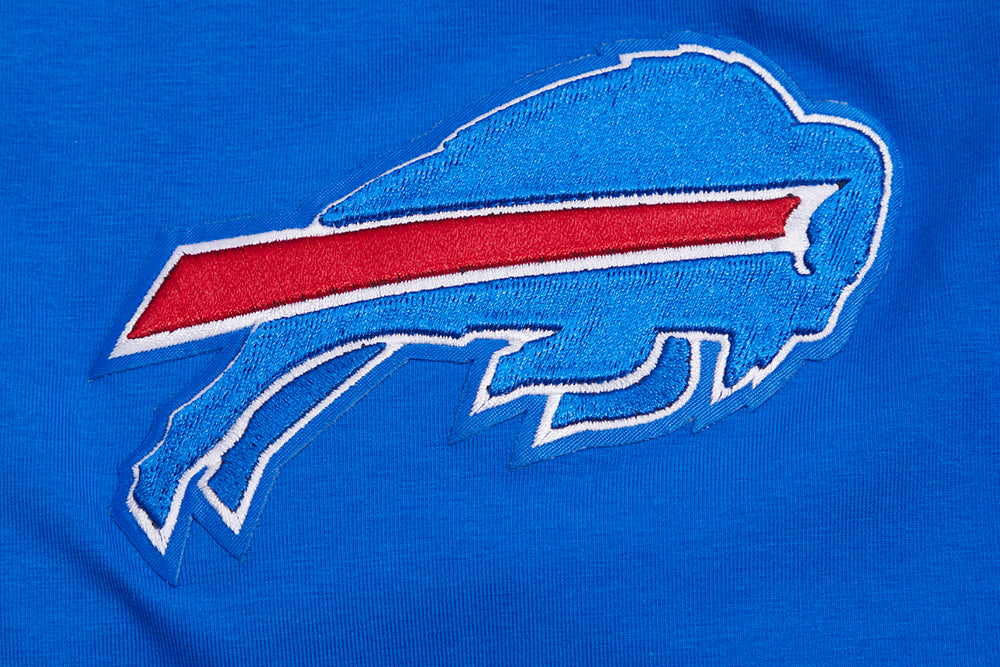 NFL BUFFALO BILLS CLASSIC CHENILLE T-SHIRT POUR HOMME (BLEU ROYAL)