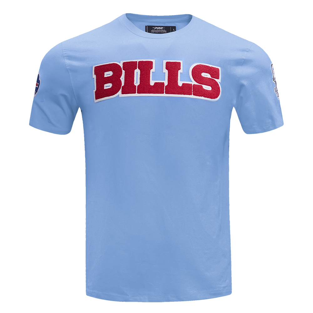 NFL BUFFALO BILLS CLASSIC CHENILLE MEN'S TEE (UNIVERSITY BLUE)