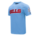 NFL BUFFALO BILLS CLASSIC CHENILLE MEN'S TEE (UNIVERSITY BLUE)