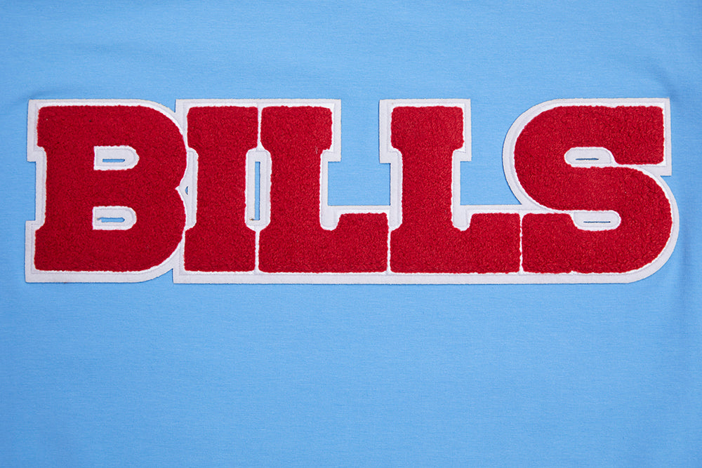 NFL BUFFALO BILLS CLASSIC CHENILLE MEN'S TEE (UNIVERSITY BLUE)