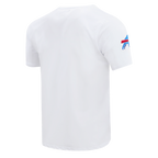 NFL BUFFALO BILLS CLASSIC CHENILLE T-SHIRT POUR HOMME (BLANC)
