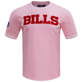 NFL BUFFALO BILLS CLASSIC CHENILLE T-SHIRT POUR HOMME (ROSE)