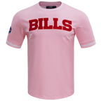 NFL BUFFALO BILLS CLASSIC CHENILLE T-SHIRT POUR HOMME (ROSE)