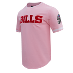 NFL BUFFALO BILLS CLASSIC CHENILLE T-SHIRT POUR HOMME (ROSE)