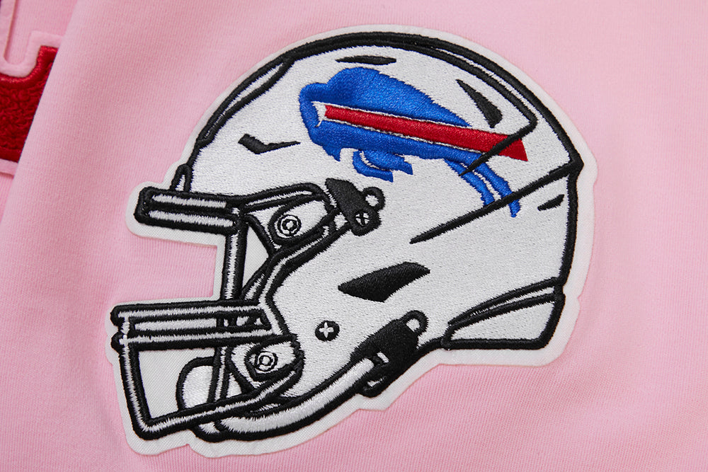 NFL BUFFALO BILLS CLASSIC CHENILLE T-SHIRT POUR HOMME (ROSE)