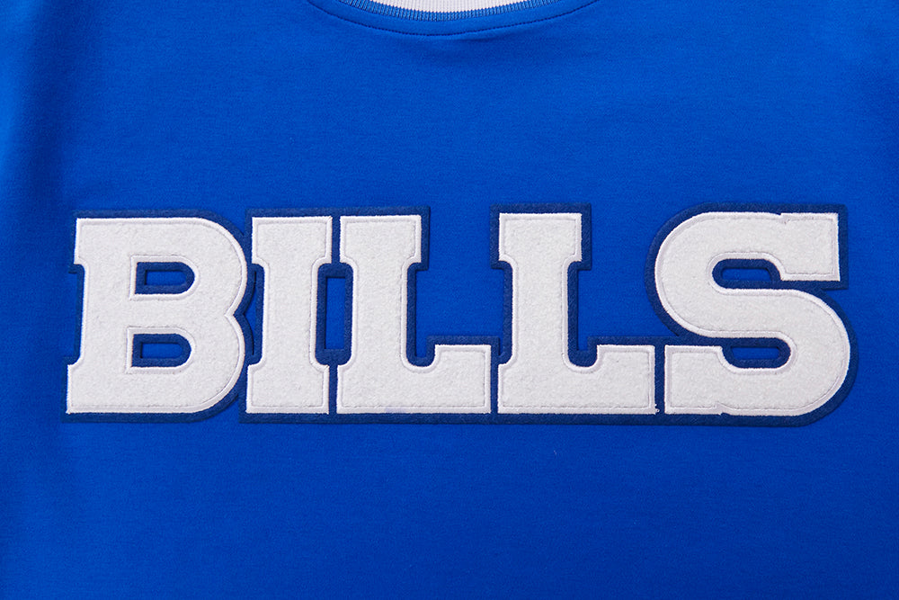 NFL BUFFALO BILLS CLASSIC CHENILLE MEN'S TEE (ROYAL BLUE)