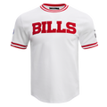 NFL BUFFALO BILLS CLASSIC CHENILLE T-SHIRT POUR HOMME (BLANC)