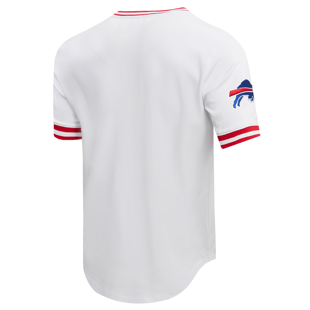 NFL BUFFALO BILLS CLASSIC CHENILLE T-SHIRT POUR HOMME (BLANC)