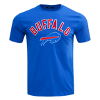 NFL BUFFALO BILLS CLASSIC BRISTLE T-SHIRT POUR HOMME (BLEU ROYAL)