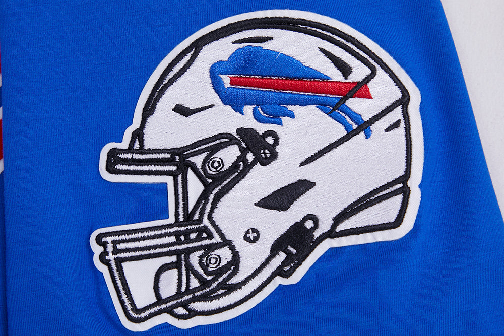NFL BUFFALO BILLS CLASSIC BRISTLE T-SHIRT POUR HOMME (BLEU ROYAL)