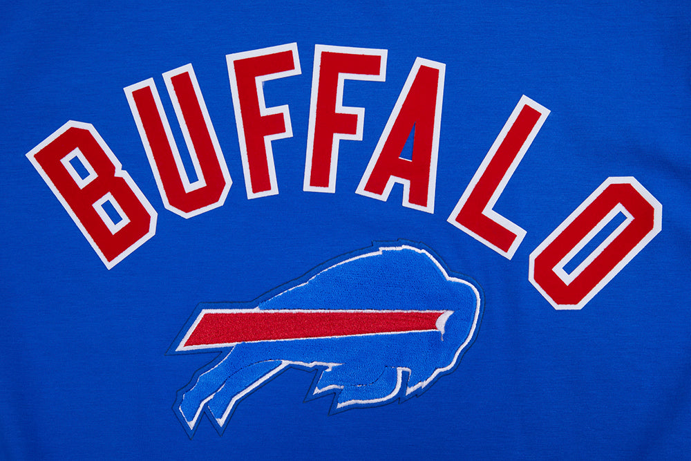 NFL BUFFALO BILLS CLASSIC BRISTLE T-SHIRT POUR HOMME (BLEU ROYAL)