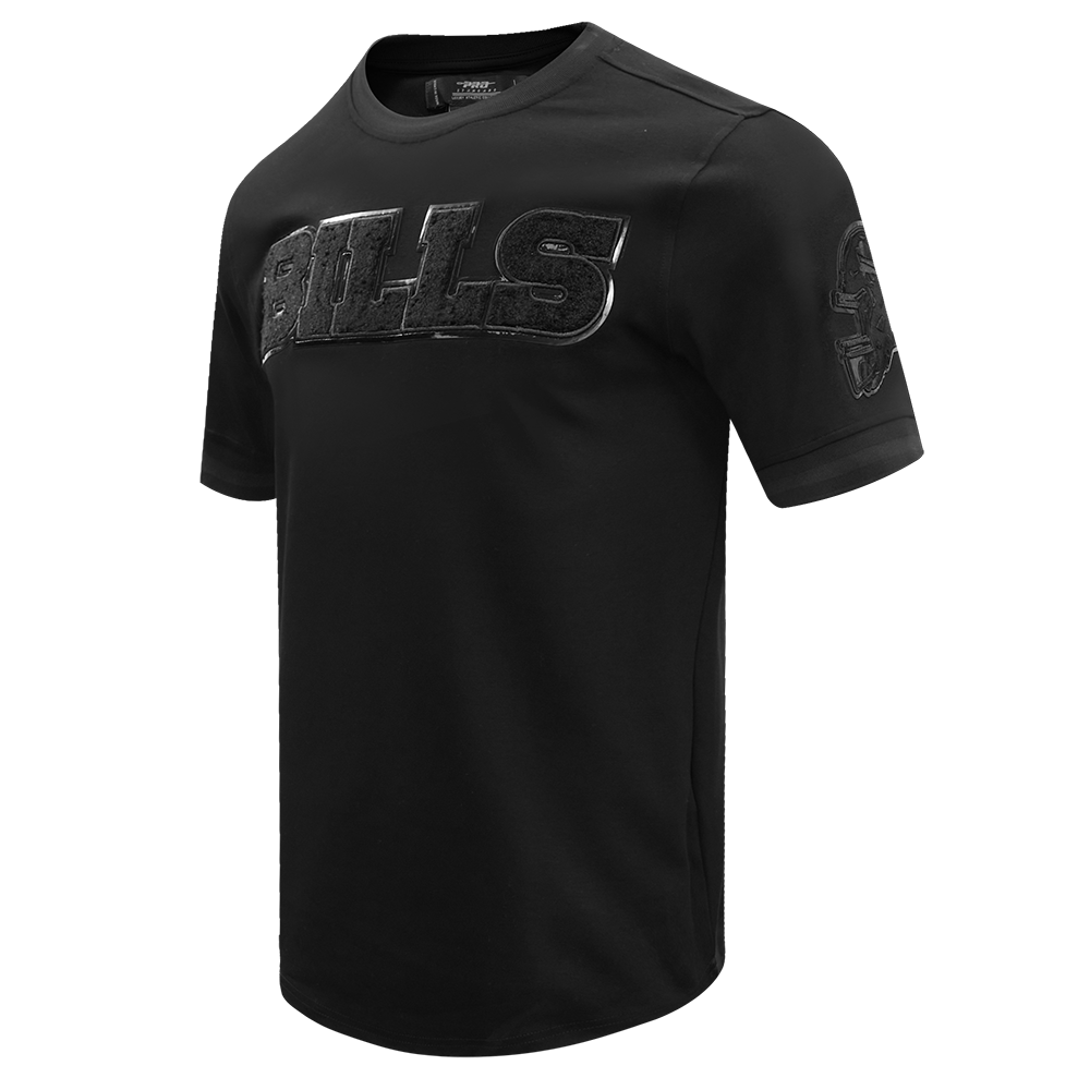 NFL BUFFALO BILLS TRIPLE BLACK MEN'S TEE (TRIPLE BLACK)
