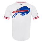 NFL BUFFALO BILLS MESH CHEMISE BOUTONNÉE (BLANC/ROUGE)