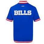 NFL BUFFALO BILLS CLASSIC MEN'S WARM UP JACKET (ROYAL BLUE/RED)