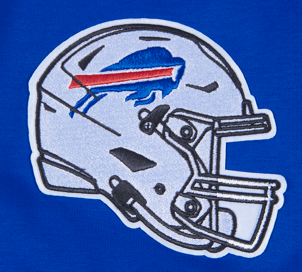 NFL BUFFALO BILLS CLASSIC MEN'S WARM UP JACKET (ROYAL BLUE/RED)