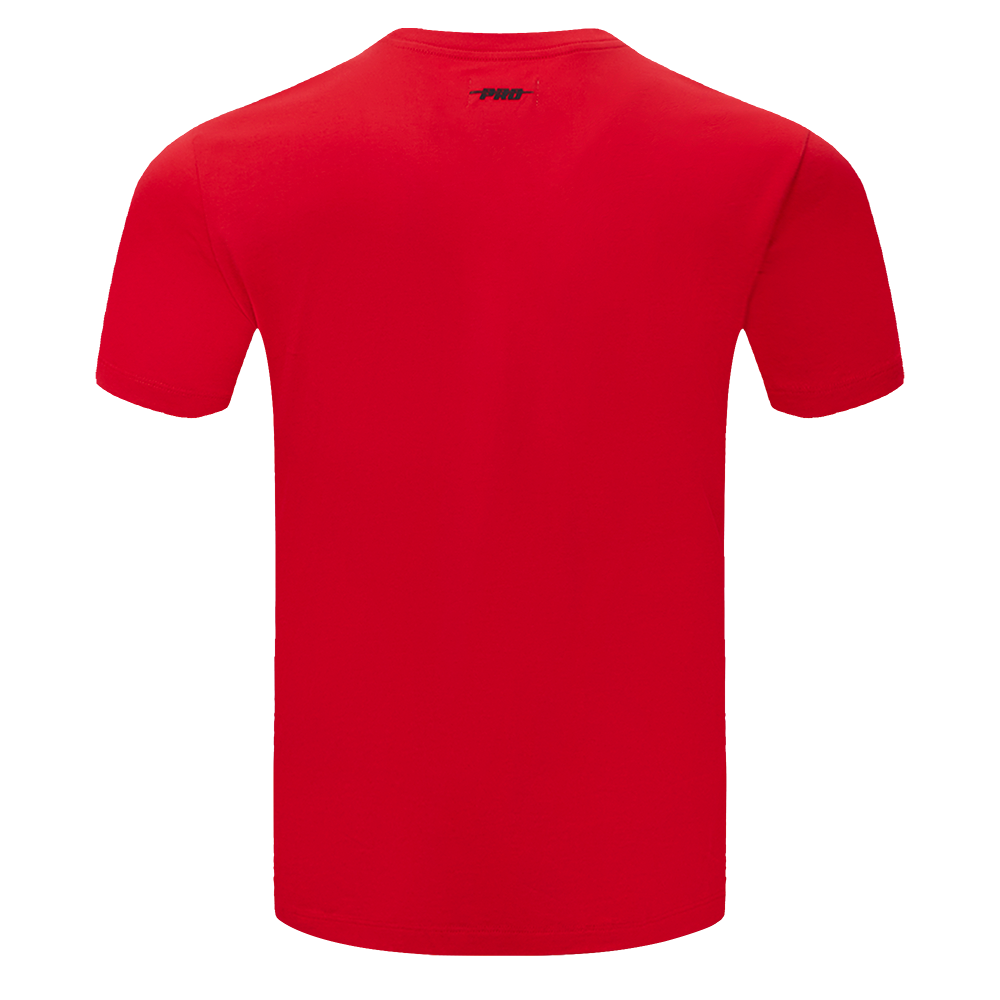 NFL BUFFALO BILLS OLD ENGLISH T-SHIRT POUR HOMME (ROUGE)