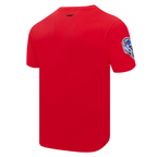 NFL BUFFALO BILLS OLD ENGLISH T-SHIRT POUR HOMME (ROUGE)