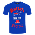 NFL BUFFALO BILLS OLD ENGLISH T-SHIRT POUR HOMME (BLEU ROYAL)