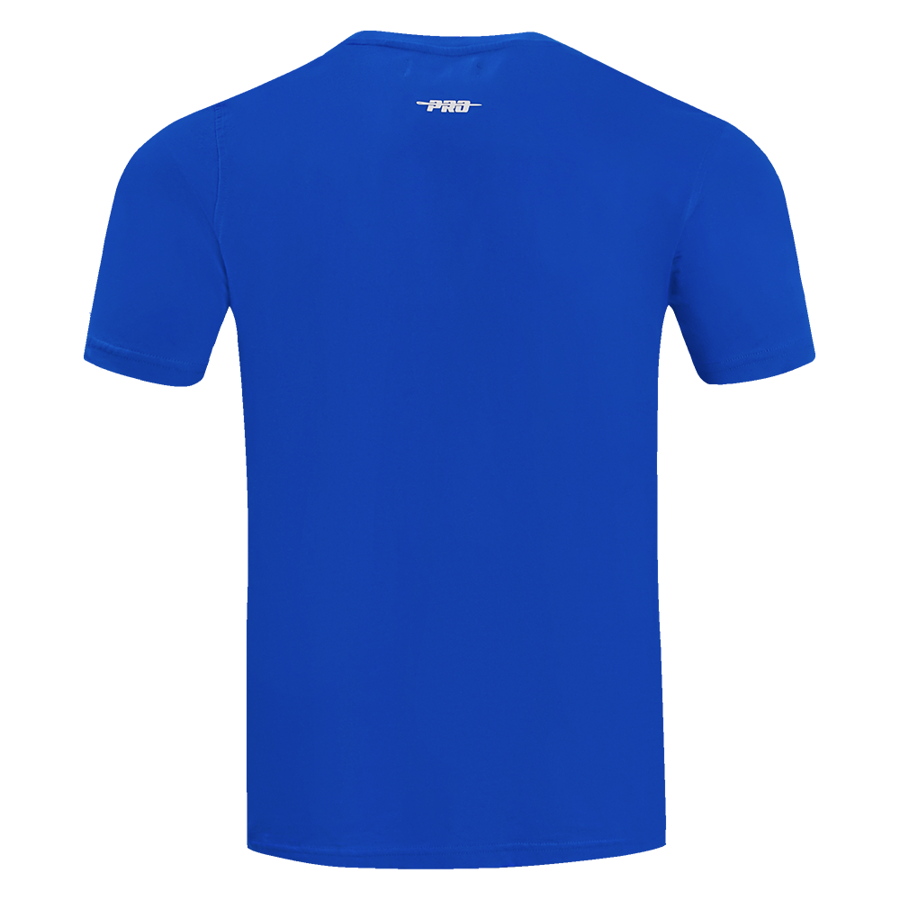 NFL BUFFALO BILLS OLD ENGLISH T-SHIRT POUR HOMME (BLEU ROYAL)