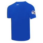 NFL BUFFALO BILLS OLD ENGLISH T-SHIRT POUR HOMME (BLEU ROYAL)
