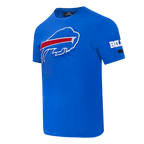 NFL BUFFALO BILLS T-SHIRT MASHUP POUR HOMME (BLEU ROYAL)