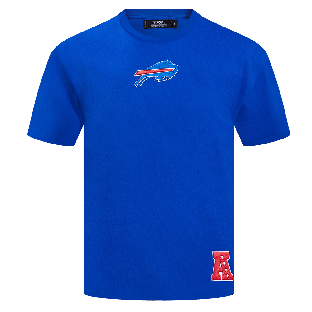 NFL BUFFALO BILLS WINGSPAN MEN'S CJ DROP SHOULDER TEE (ROYAL BLUE)