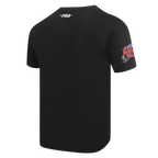 NFL BUFFALO BILLS REBEL ATHLETICS STACKED LOGO MEN'S SJ TEE (BLACK)