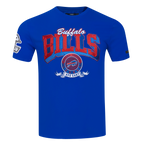 NFL BUFFALO BILLS TEAM BADGE MEN'S SJ TEE (ROYAL BLUE)