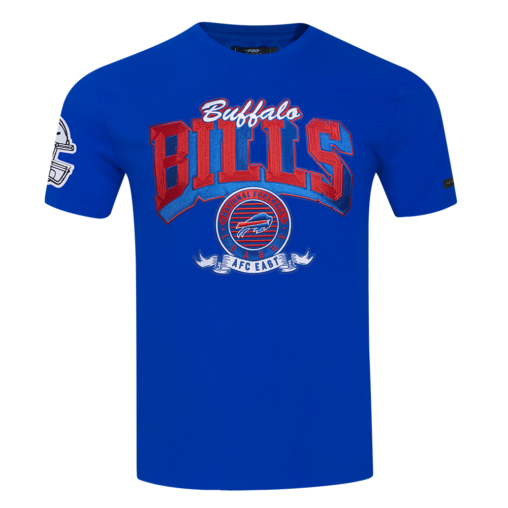 NFL BUFFALO BILLS TEAM BADGE MEN'S SJ TEE (ROYAL BLUE)