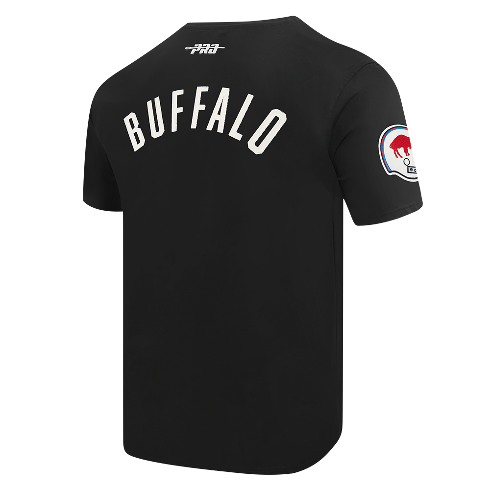 NFL BUFFALO BILLS MODERN ORIGINALS MEN'S SJ TEE (BLACK)