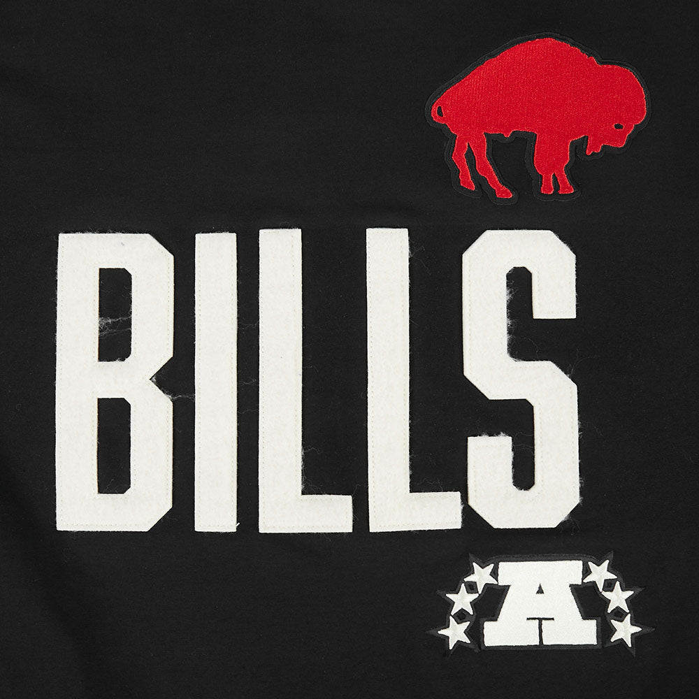 NFL BUFFALO BILLS MODERN ORIGINALS MEN'S SJ TEE (BLACK)