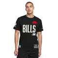 NFL BUFFALO BILLS MODERN ORIGINALS MEN'S SJ TEE (BLACK)