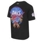 NFL BUFFALO BILLS PARADISE T-SHIRT À MANCHES COURTES POUR HOMME (NOIR)