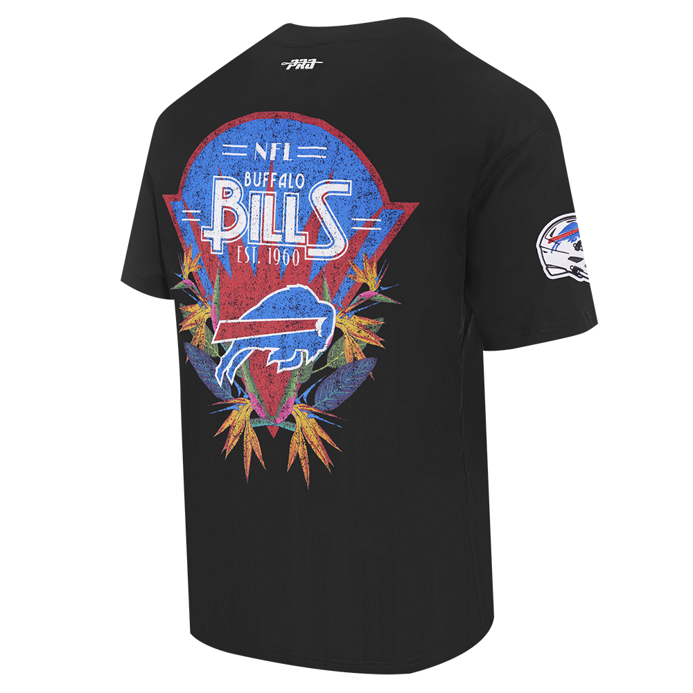 NFL BUFFALO BILLS PARADISE T-SHIRT À MANCHES COURTES POUR HOMME (NOIR)