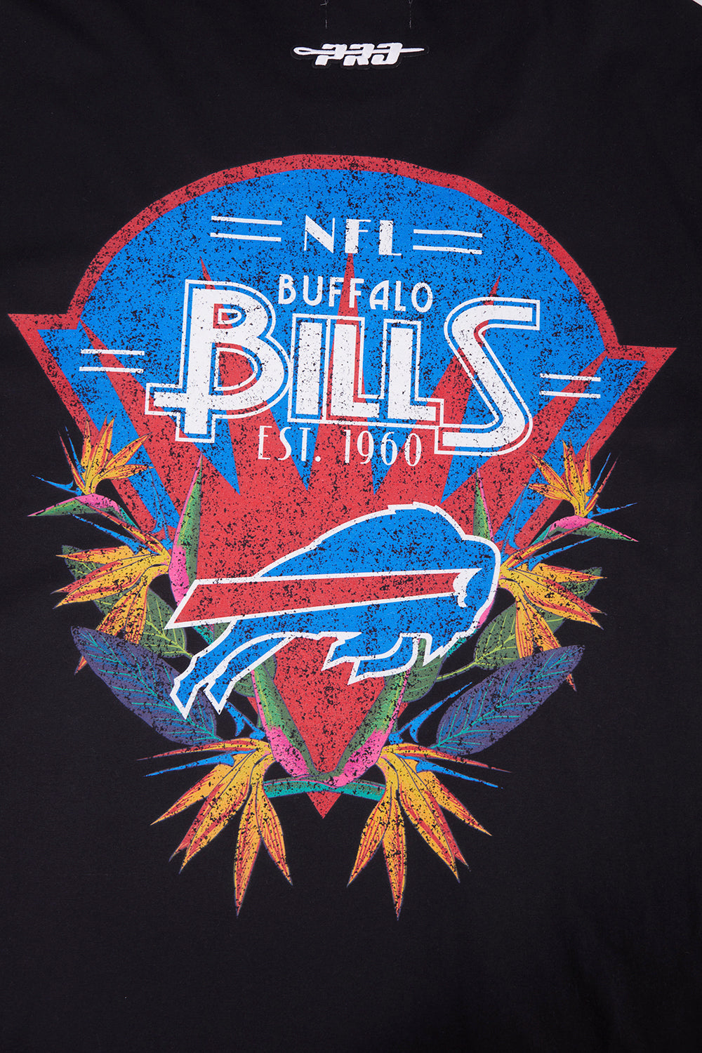 NFL BUFFALO BILLS PARADISE T-SHIRT À MANCHES COURTES POUR HOMME (NOIR)