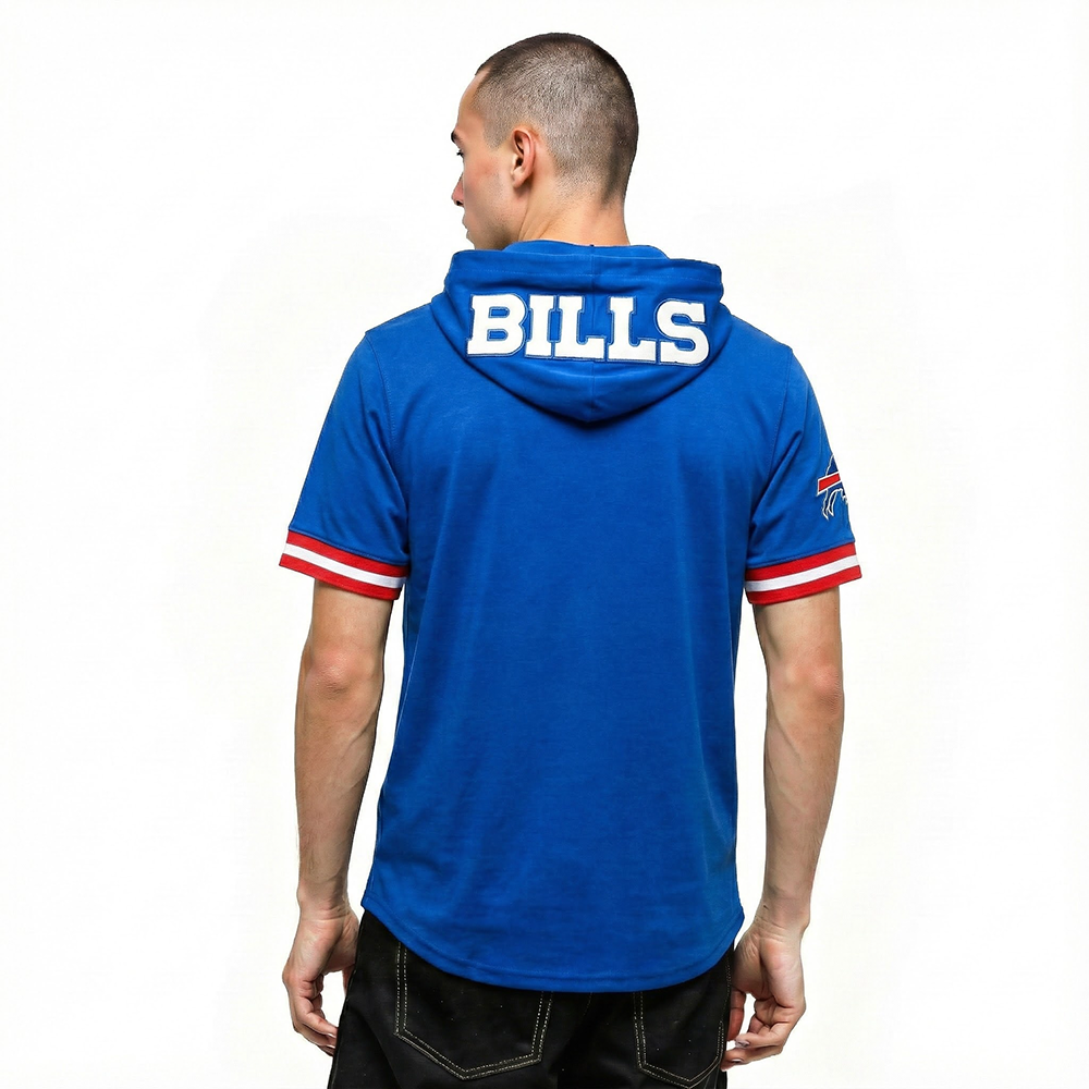 NFL BUFFALO BILLS JOSH ALLEN #17 CLASSIC PNN MEN'S SS PO HOODIE (ROYAL BLUE/RED)