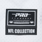 NFL BUFFALO BILLS JOSH ALLEN #17 CLASSIC MESH PNN MEN'S MESH BUTTON DOWN SHIRT (WHITE/ROYAL BLUE)
