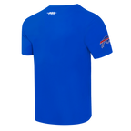 NFL BUFFALO BILLS CLASSIC CHENILLE T-SHIRT À MANCHES COURTES POUR HOMME (BLEU ROYAL)