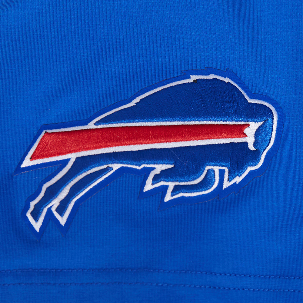 NFL BUFFALO BILLS CLASSIC CHENILLE T-SHIRT À MANCHES COURTES POUR HOMME (BLEU ROYAL)