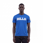 NFL BUFFALO BILLS CLASSIC CHENILLE T-SHIRT À MANCHES COURTES POUR HOMME (BLEU ROYAL)