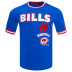 NFL BUFFALO BILLS RETRO CLASSIC MEN'S TEE (ROYAL BLUE/RED)